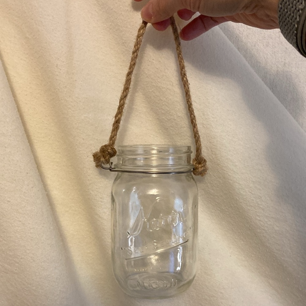 Mason Jar Wire & Twine Hangers for Regular Mouth Mason Jars